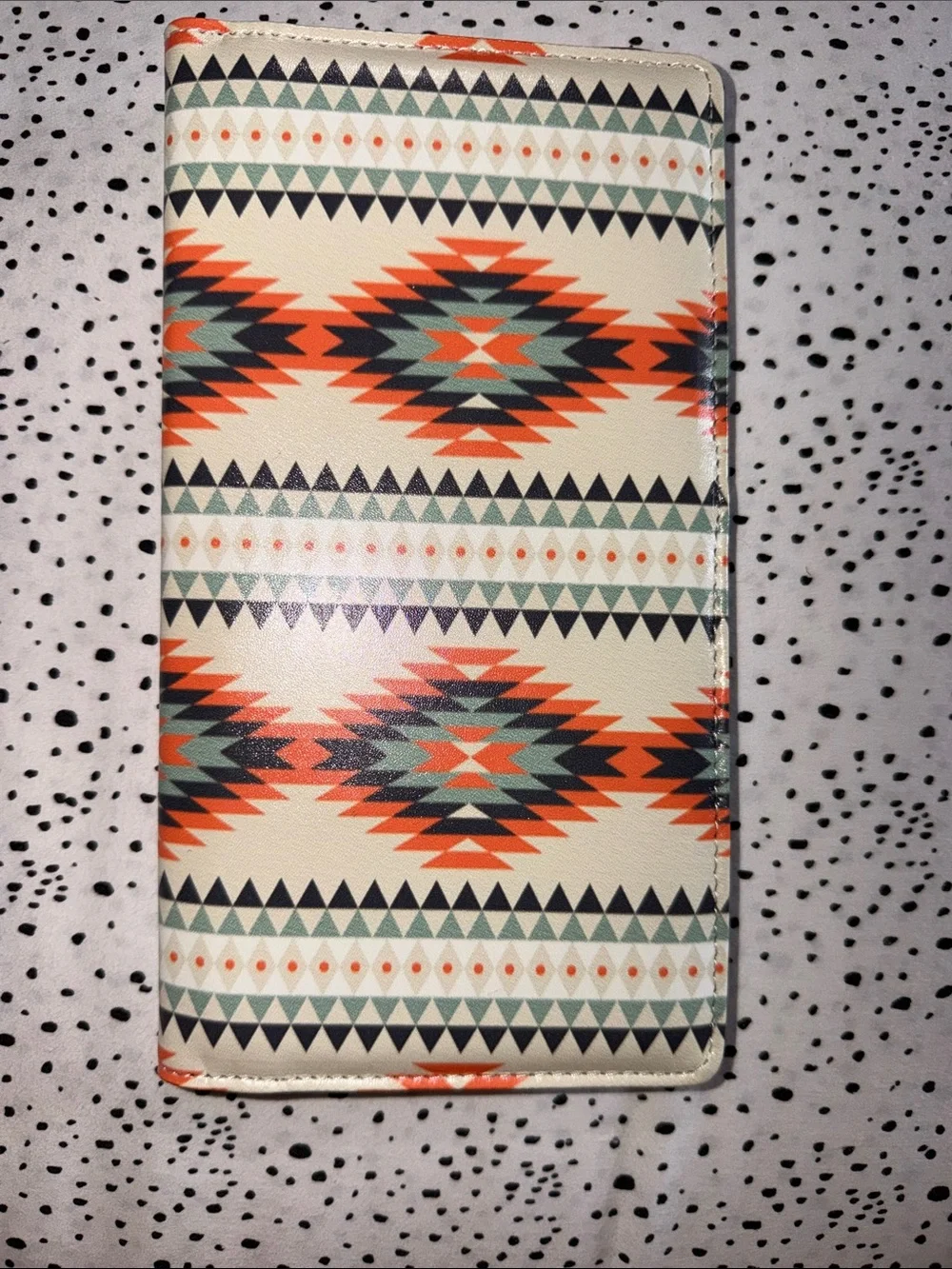 Southwestern Pattern Registration & Insurance Holder 6 Pockets